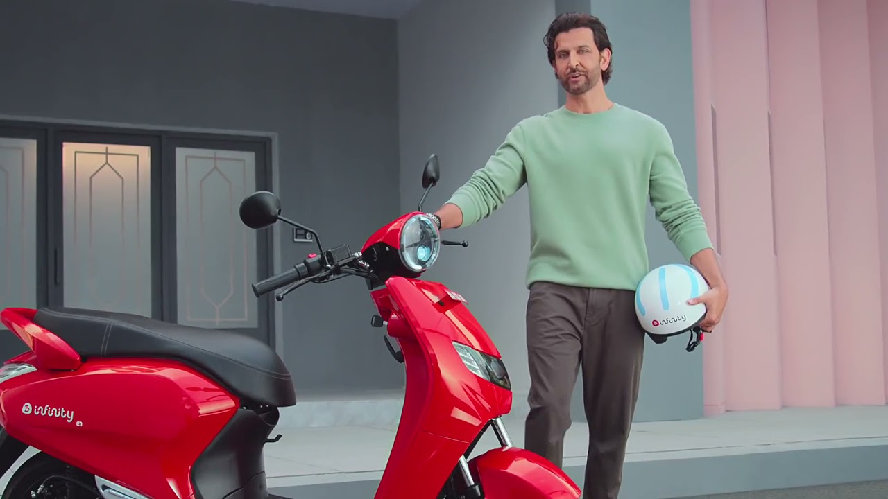 Bounce infinity e1 Electric Scooter Official TVC ft. Hrithik Roshan