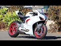 First Ride on Our 2021 Panigale V2 with Full Akra Exhaust!!!