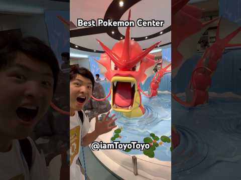I found the best Pokemon Center in Japan! #pokemon #ポケモン #shorts #japan