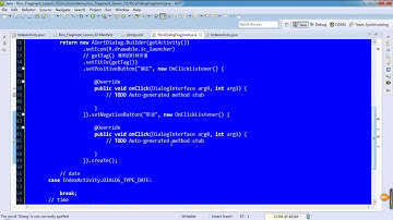 Android 高级Ui之fragment-9.DialogFragment实战3