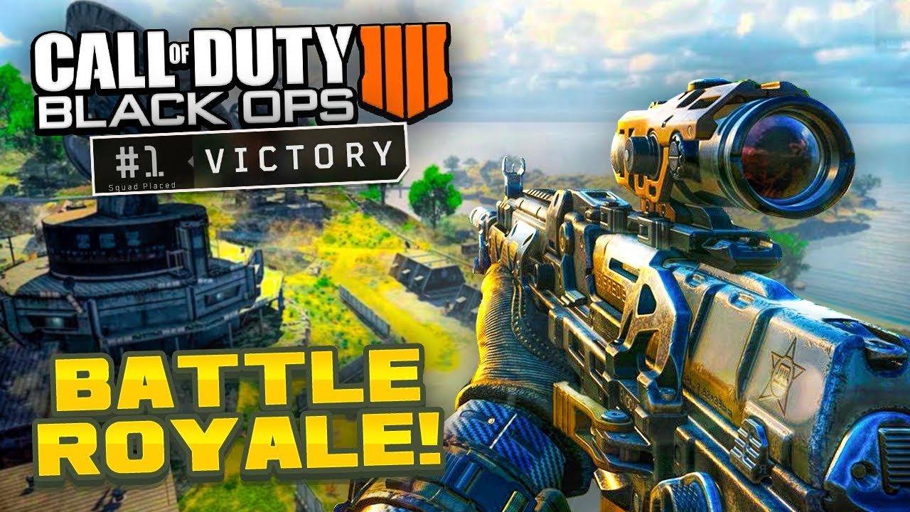 CoD BATTLE ROYALE Black Ops 4 Blackout LIVE YouTube