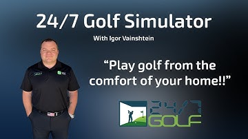 Build your own home golf simulator today! 24/7 Golf