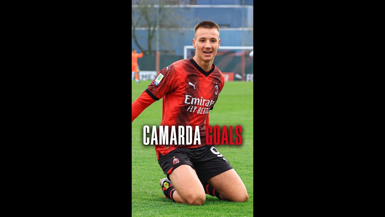 Camarda's goal collection with Milan Primavera ⚽ | 