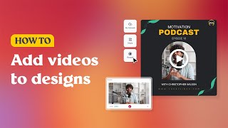 How to add videos to your designs screenshot 4