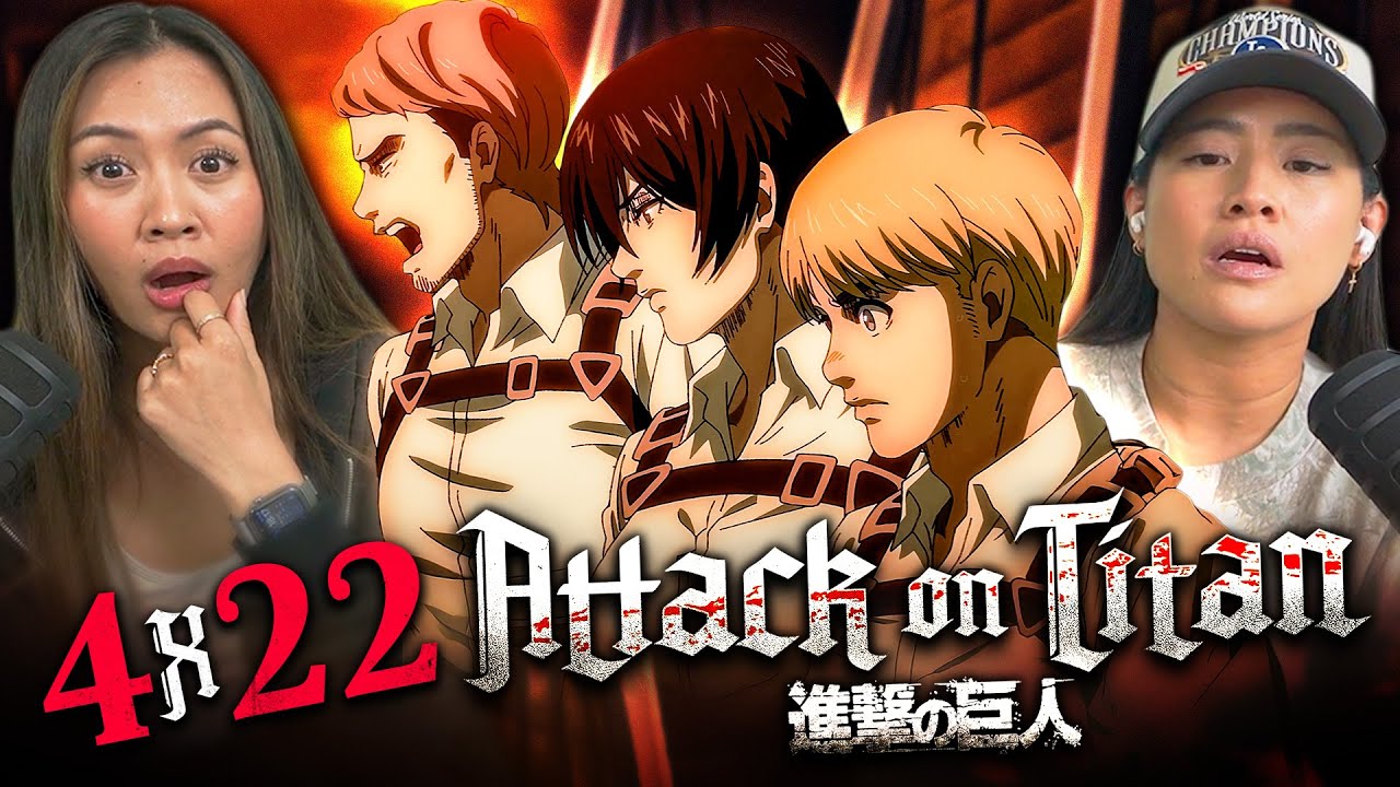 SHE’S BACK!! 🧊 Attack on Titan Season 4 Episode 22 | Reaction & Review