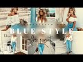 Blue Style — Mobile Preset Lightroom DNG Tutorial | Download Free | Summer Fashion Vintage Preset