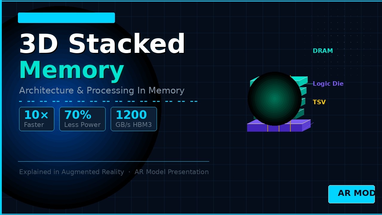 3D Stacked Memory & In-Memory Computing | AR Model Presentation ...