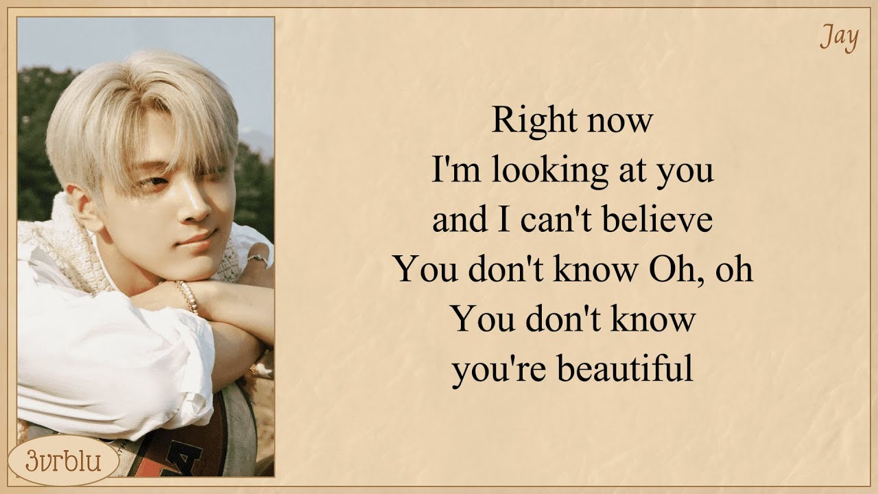 ENHYPEN What Makes You Beautiful Original by One Direction Lyrics