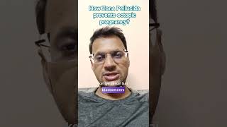 How zona pellucida prevents ectopic pregnancy? #neet #humanreproduction
