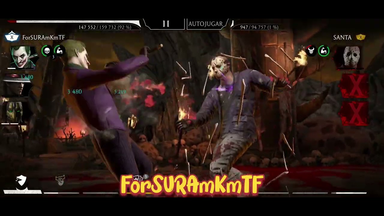 MK Mobile. 2.6M Special 2 Ace Of Knaves THE JOKER in FACTION WAR/GUERRA DE FACCIONES HIGHEST DAMAGE!