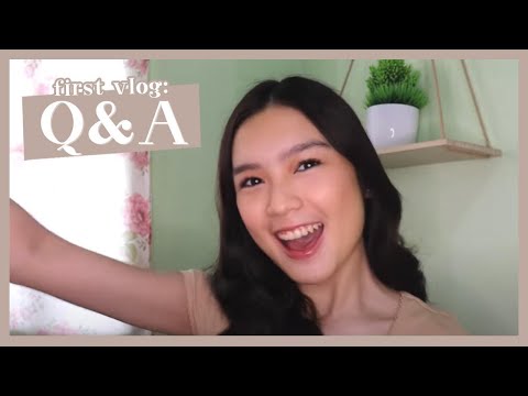 MY FIRST VLOG + ANSWERING FAN QUESTIONS | Francine Diaz