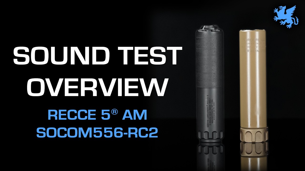SureFire® RC2 vs RECCE 5 AM | Sound Test Overview