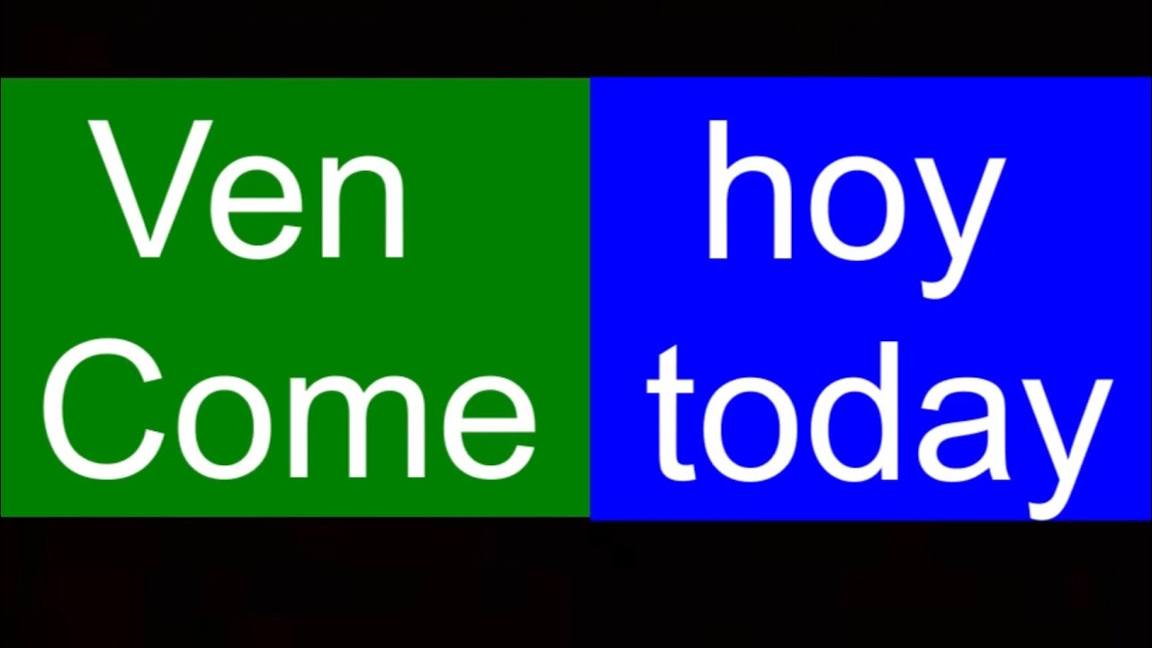 Изучайте английский — 100 английских фраз для начинающих — Изучайте испанские фразы для начинающих