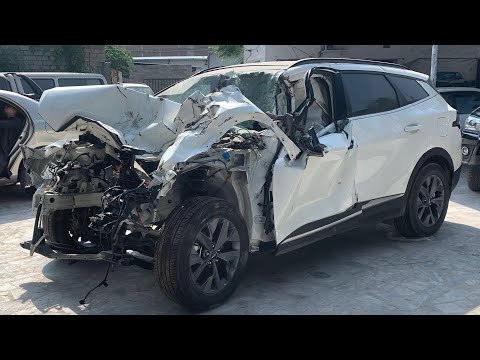 2025 model kia spotage accident full restoration video and auto master 