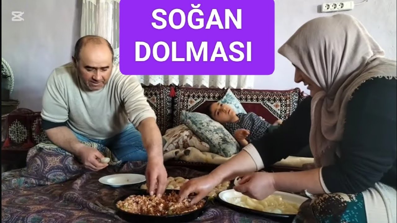 SOĞAN DOLMASI Gözlerimizi Mahvetti