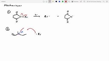Allylic Bromination, Radical Addition of HBr and Intro to Radical Polymerization