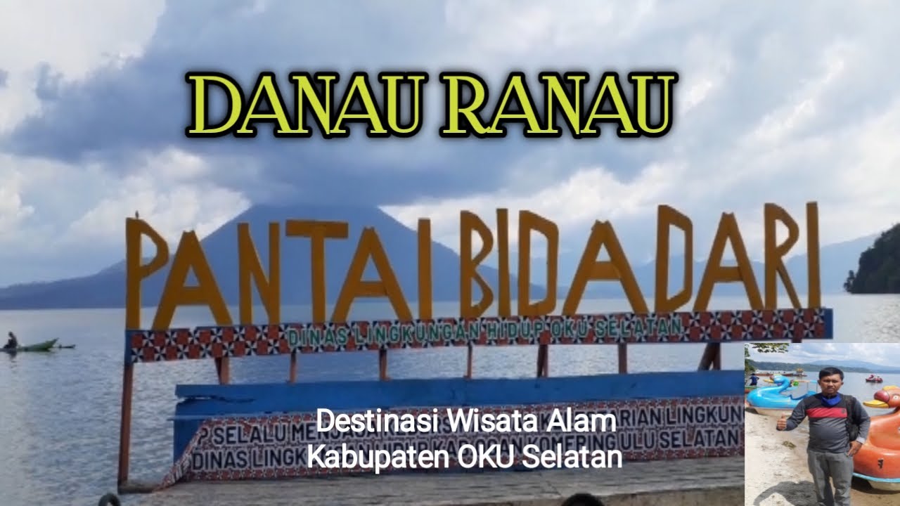 Pantai Bidadari Danau Ranau Kabupaten OKU Selatan - YouTube