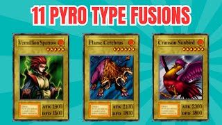 11 Pyro Type Fusions - Yu-Gi-Oh! Forbidden Memories