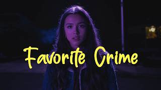 Olivia Rodrigo - favorite crime (Lyrics)
