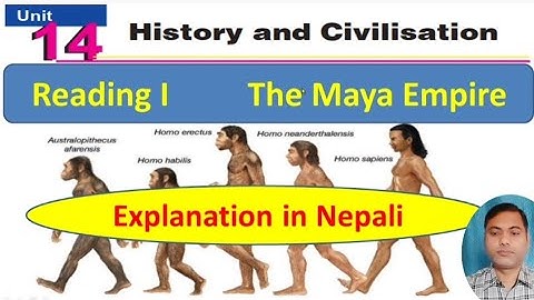 Class 9 || Unit 14 || The Maya Empire Explanation in Nepali 