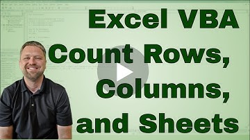 Using Count in Excel VBA (Macro) - Most Common Uses and the Code is Included