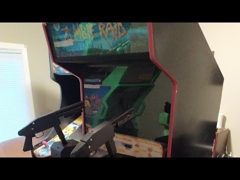 Zombie Raid Arcade Light Gun Longplay 4K 