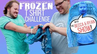 Frozen T-Shirt Challenge with the Becca & Ryan Show! #SideQuestGuys