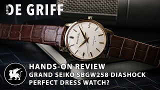 Grand Seiko's Best Dress Watch Ever Made? SBGW258 (SBGW257 SBGW259) review  - YouTube