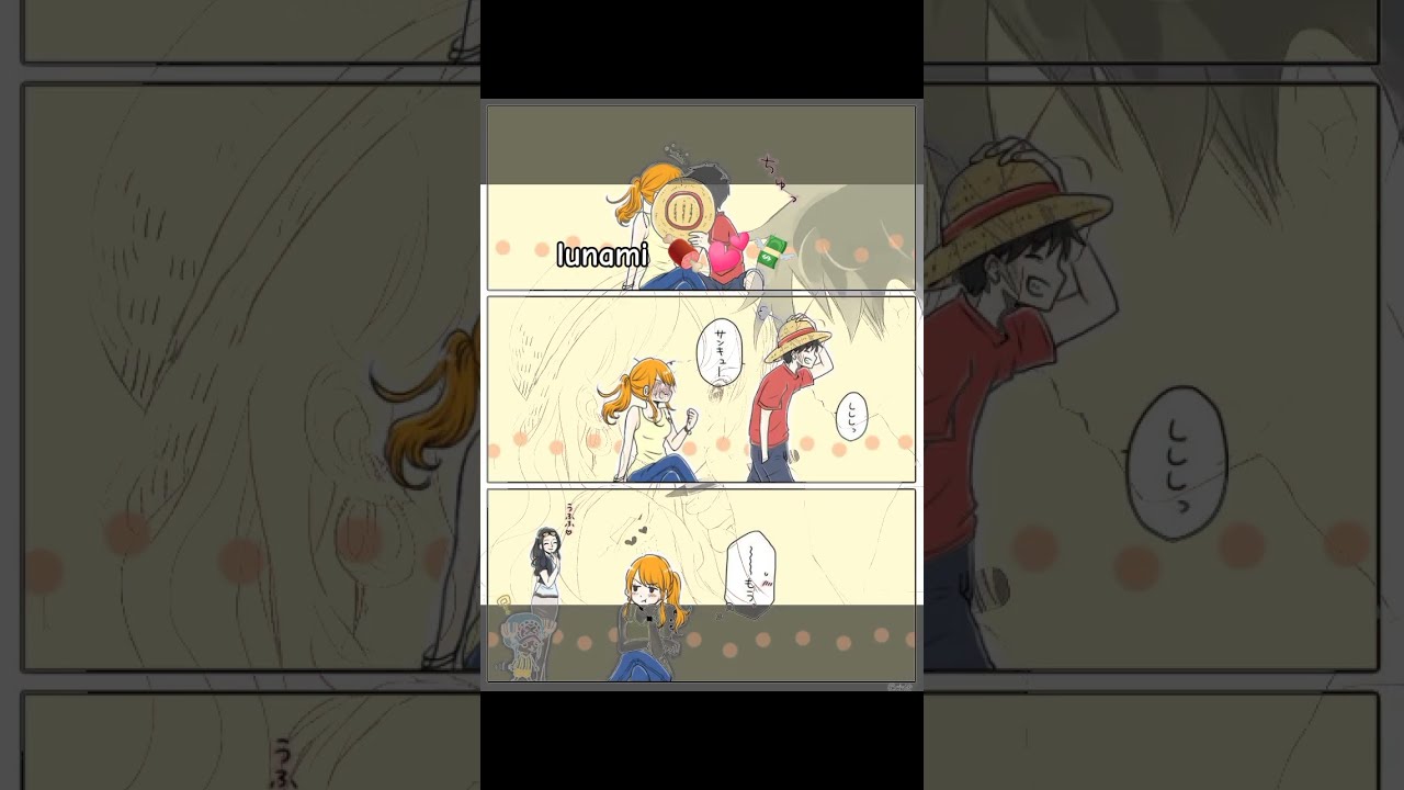  Lunami Cannon Ship One Piece Luffy NAMI X Nami Viral Anime Perfect