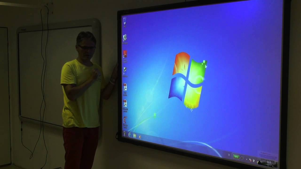 Interaktívna tabuľa - základy ovládania a kalibrácia