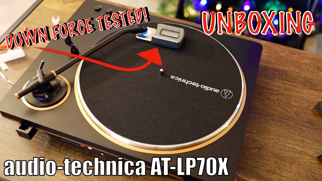Распаковка Audio Technica AT-LP70X