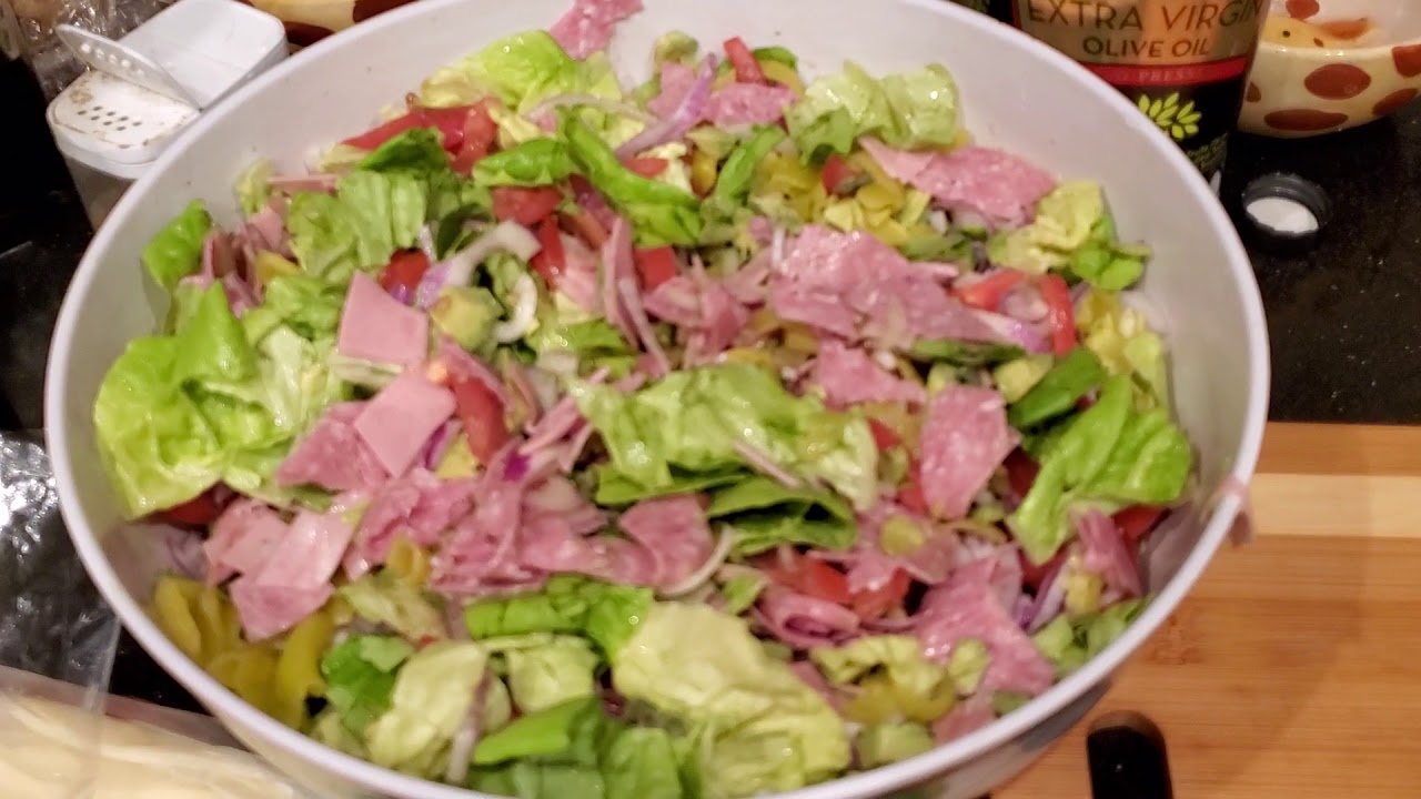 Antipasti Salad YouTube