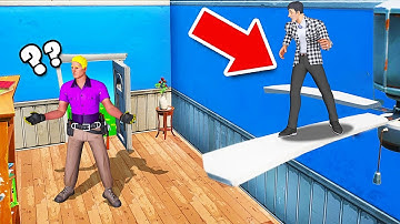 CACHE CACHE GÉANT DANS UNE ÉNORME VILLA SUR FORTNITE ! (cachettes introuvable mdrrr)