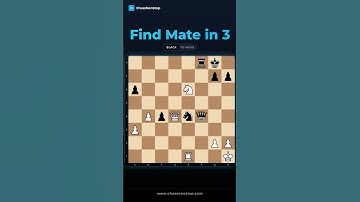 Only a True Chess Master Can Solve This Brutal Mate in 3! | Elite Puzzle #shorts #chess