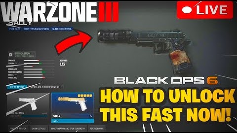 HOW TO UNLOCK "MUSTANG & SALLY" BLUEPRINT FAST & EASY RIGHT NOW! BLACK OPS 6 EASTER EGG