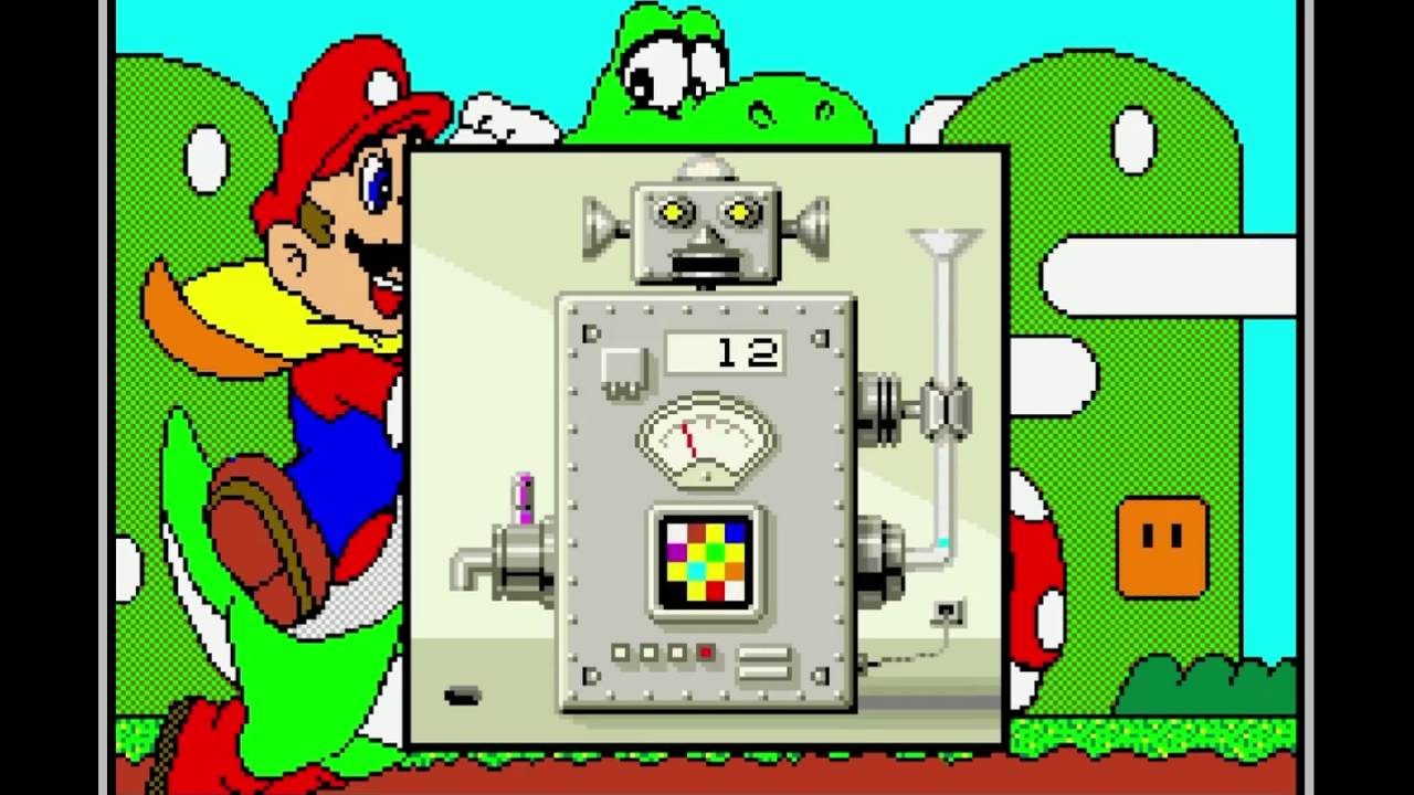"Mario Paint" Music 9 Data Robot YouTube