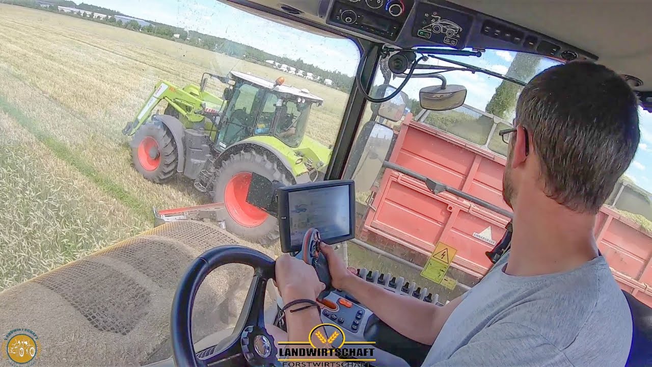LIVE GPS Häckseln New Holland FR550