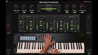Worship Essentials  2 (MAINSTAGE) com NOVATION LAUNCHKEY MK3 61 (teste)