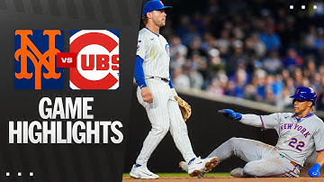 Mets vs. Cubs Game Highlights (9/23/25) | MLB Highlights