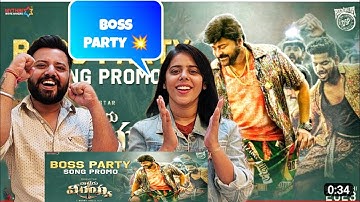 Waltair Veerayya - Boss Party Song Promo | Megastar Chiranjeevi | Devi Sri Prasad | Bobby Kolli