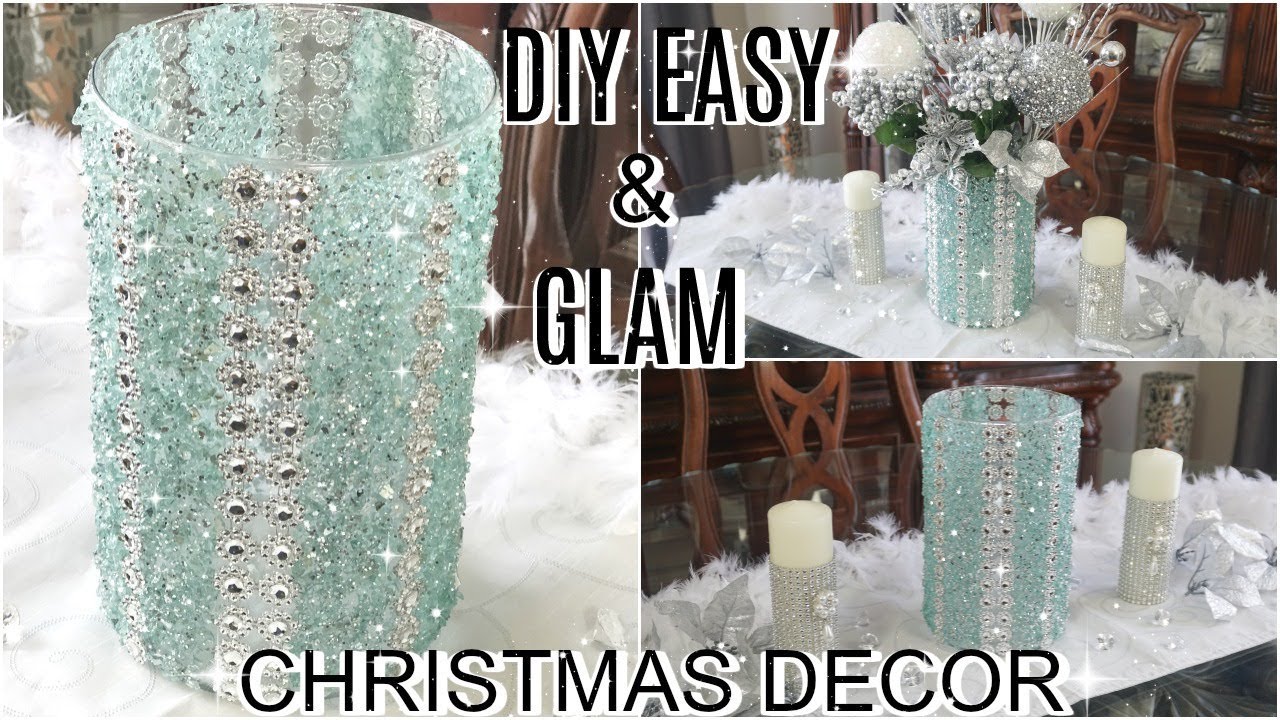 DIY GLAM CHRISTMAS DECOR | EASY DIY HOME DECOR IDEAS