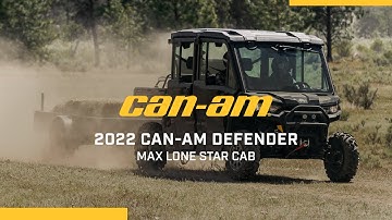 Can-Am Off-Road 2022 Lineup | Defender MAX Lone Star Cab