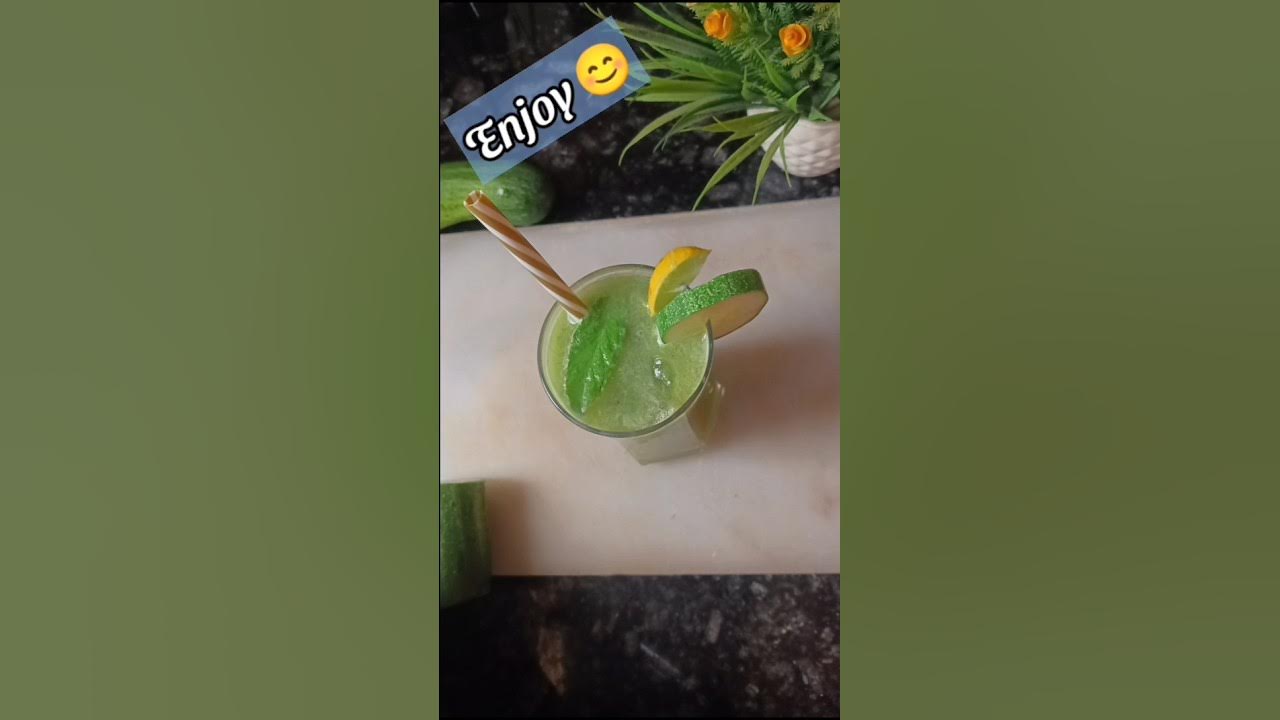 Homemade cucumber ka juice खीरा का जूस Summer Drink Recipe 