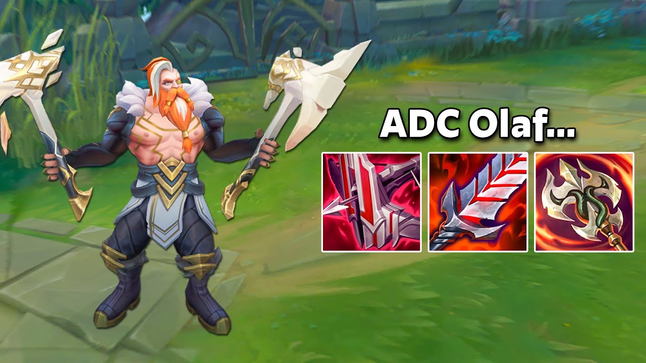 OLAF BUT I ONLY BUILD LIFESTEAL ITEMS (2 AUTOS FULL HEALTH)