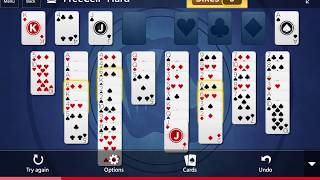 Microsoft Solitaire Collection: FreeCell - Hard - September 6, 2017