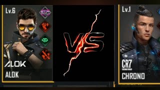 Quem Vence? Personagens Do Free Fire Vs Alok, Kla, Cr7 Chrono, Ford, Moco, Maxim, Joseph, Wukong