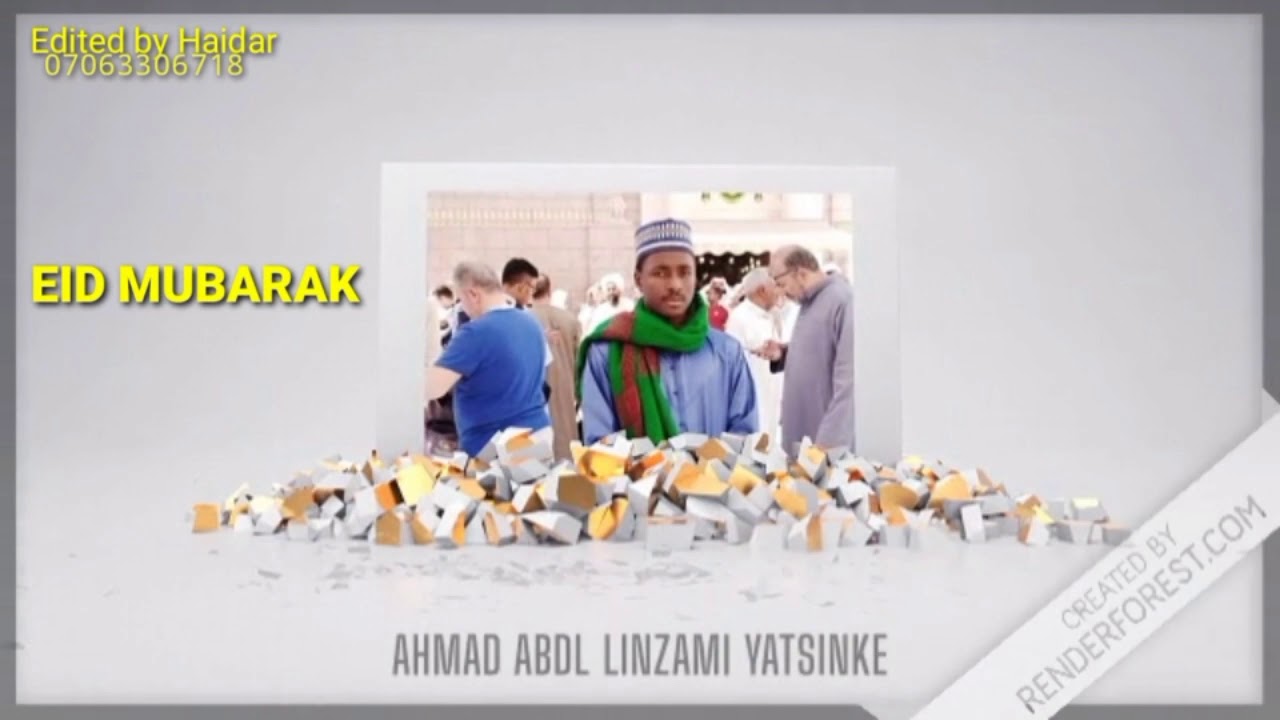 LINZAMI YA STINKE From album Eid Mubarak BY AHMAD ABDALLAH