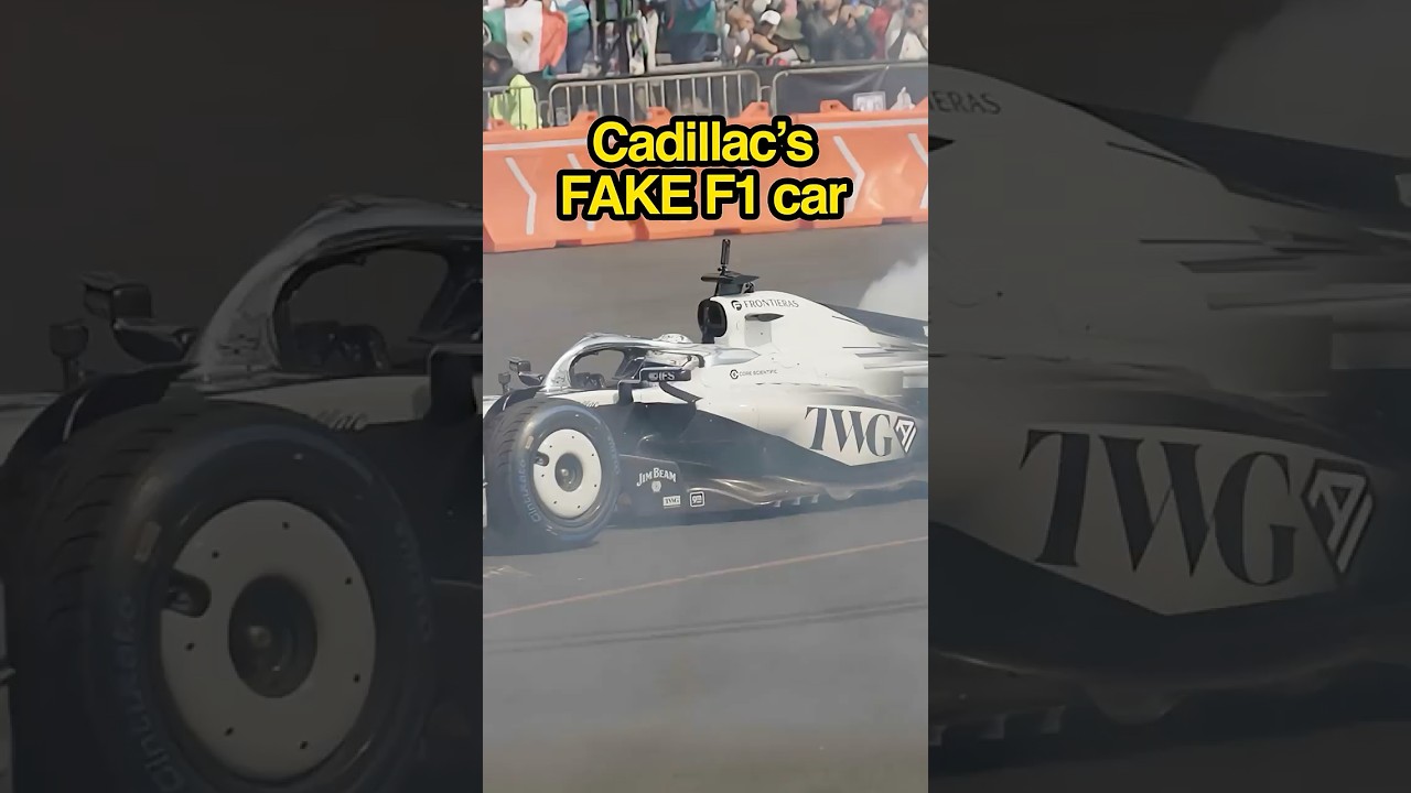 Why Cadillac BORROWED F1 movie car! 🎬