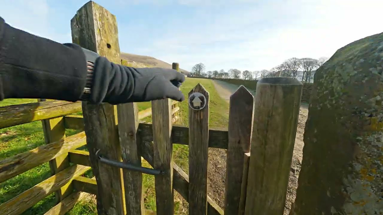 COUNTRYSIDE VIRTUAL WALK | English Countryside | Edale, Hope Valley, Peak District, England