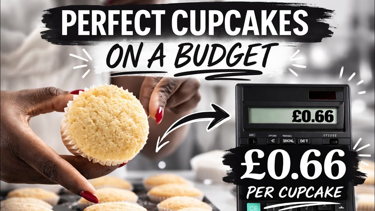How to make the PERFECT cupcake step by step+ a cost and pricing guide for beginner bakers